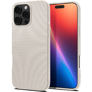 SPIGEN LIQUID AIR NATURAL TITANIUM FOR IPHONE 16 PRO MAX