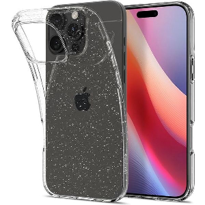 SPIGEN LIQUID CRYSTAL GLITTER CRYSTAL QUARTZ FOR IPHONE 16 PRO