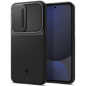 SPIGEN OPTIK ARMOR BLACK FOR SAMSUNG GALAXY S24 FE