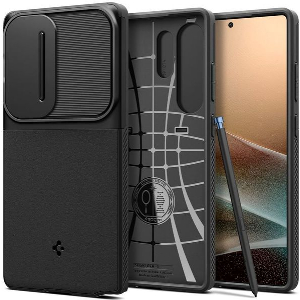 SPIGEN OPTIK ARMOR BLACK FOR SAMSUNG GALAXY S25 ULTRA