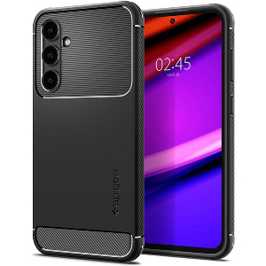 SPIGEN RUGGED ARMOR BLACK FOR SAMSUNG GALAXY S23 FE