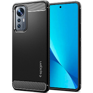SPIGEN RUGGED ARMOR BLACK FOR XIAOMI 12 LITE