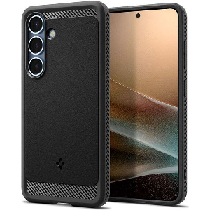 SPIGEN RUGGED ARMOR MAGSAFE MATTE BLACK FOR SAMSUNG GALAXY S25