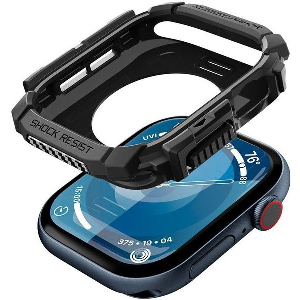 SPIGEN RUGGED ARMOR MATTE BLACK FOR APPLE WATCH 10 46MM