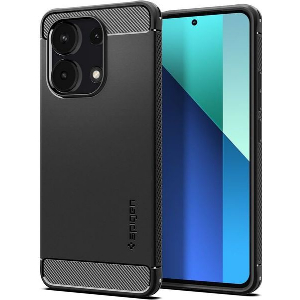 SPIGEN RUGGED ARMOR MATTE BLACK FOR XIAOMI REDMI NOTE 13