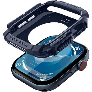 SPIGEN RUGGED ARMOR NAVY BLUE FOR APPLE WATCH 10 42MM