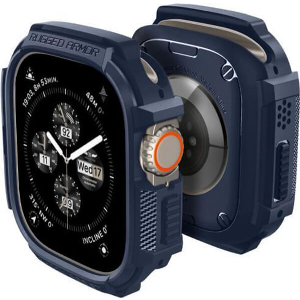 SPIGEN RUGGED ARMOR NAVY BLUE FOR APPLE WATCH ULTRA 2/1 49MM