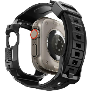SPIGEN RUGGED ARMOR PRO BLACK FOR APPLE WATCH ULTRA 2/ULTRA 49MM