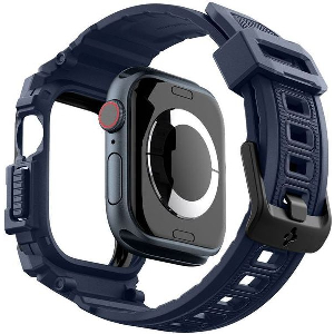 SPIGEN RUGGED ARMOR PRO NAVY BLUE FOR APPLE WATCH 10 42MM