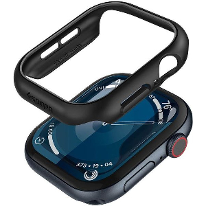 SPIGEN THIN FIT BLACK FOR APPLE WATCH 10 46MM