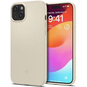 SPIGEN THIN FIT MUTE BEIGE FOR IPHONE 15 PLUS