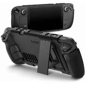 SPIGEN THIN FIT WITH KICK STAND BLACK FOR STEAM DECK