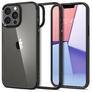 SPIGEN ULTRA HYBRID FOR IPHONE 13 PRO MATTE BLACK