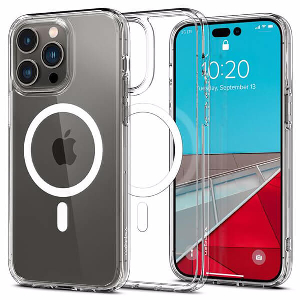SPIGEN ULTRA HYBRID MAG WHITE FOR IPHONE 14 PRO