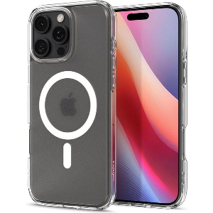 SPIGEN ULTRA HYBRID MAGSAFE FROST CLEAR FOR IPHONE 16 PRO MAX
