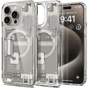 SPIGEN ULTRA HYBRID MAGSAFE ZERO ONE NATURAL TITANIUM FOR IPHONE 15 PRO MAX