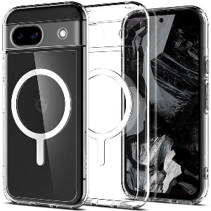 SPIGEN ULTRA HYBRID ONETAP METAL RING MAGSAFE WHITE FOR GOOGLE PIXEL 8A