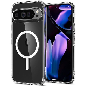 SPIGEN ULTRA HYBRID ONETAP METAL RING MAGSAFE WHITE FOR GOOGLE PIXEL 9 PRO XL