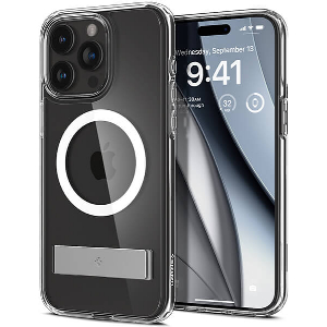 SPIGEN ULTRA HYBRID S MAGSAFE CRYSTAL CLEAR FOR IPHONE 15 PRO MAX