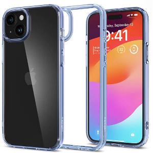 SPIGEN ULTRA HYBRID SKY CRYSTAL FOR IPHONE 15