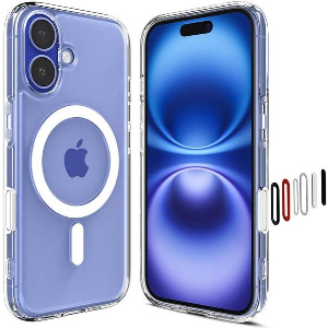 SPIGEN ULTRA HYBRID T MAGSAFE WHITE FOR IPHONE 16