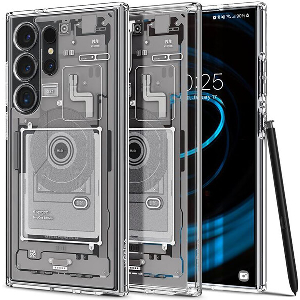 SPIGEN ULTRA HYBRID ZERO ONE WHITE FOR SAMSUNG GALAXY S24 ULTRA