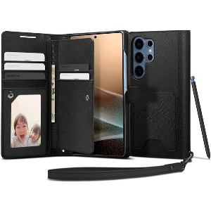 SPIGEN WALLET S BLACK FOR SAMSUNG GALAXY S25 ULTRA