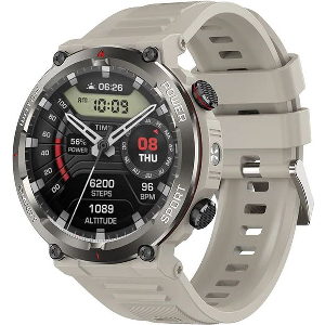 BLACKVIEW MULTI-FUNCTION SMARTWATCH WITH FLASH LIGHT AND GR MENU KHAKI W50PRO-KH
