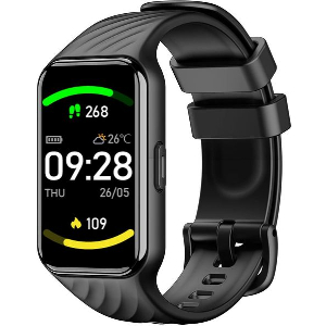 BLACKVIEW UNISEX SMARTWATCH BT5.2 IP68 BLACK R10-B