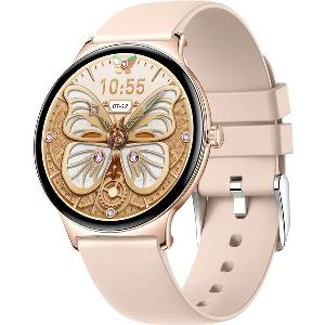 COLMI SMARTWATCH V89 1.43' AMOLED GOLD - SILICONE STRAP