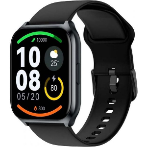 HAYLOU SMART WATCH 2 PRO BLACK - METAL 1,85 TFT SCREEN 20 DAYS IP68 WATERPROOF BT5.3