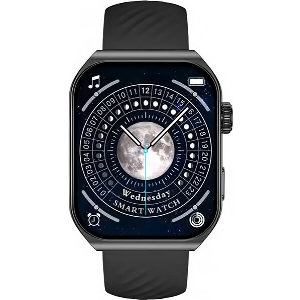 QCY GS2 S5 SMARTWATCH SMOKY BLACK