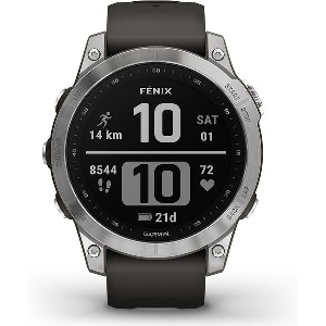 SMARTWATCH GARMIN FENIX 7 PREMIUM SILVER