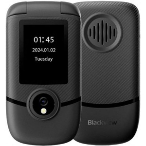 ΚΙΝΗΤΟ BLACKVIEW 4G DUAL-SCREEN FLIP PHONE (48MB+128MB) MIDNIGHT BLACK N2000-BLK
