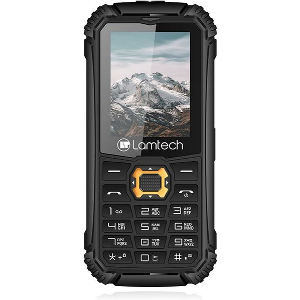ΚΙΝΗΤΟ LAMTECH 2G DUAL SIM RUGGED PHONE 1800MAH BLACK/ORANGE LAM114543
