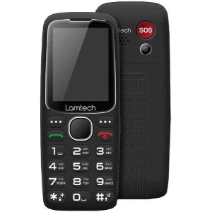 ΚΙΝΗΤΟ LAMTECH MOBILE PHONE 2.4' GR DUAL SIM TINY L II BLACK LAM113157