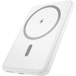 POWER BANK MAGNETIC WIRELESS HOCO 5000MAH 20W J140 WHITE