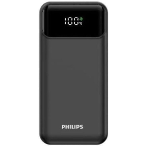POWER BANK PHILIPS DLP1922CB/GRS 10000MAH ΜΕ ΓΡΗΓΟΡΗ ΦΟΡΤΙΣΗ ΜΑΥΡΟ