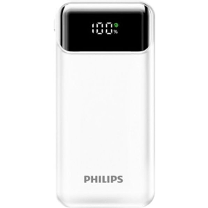 POWER BANK PHILIPS DLP1922CW/GRS 10000MAH ΜΕ ΓΡΗΓΟΡΗ ΦΟΡΤΙΣΗ ΛΕΥΚΟ