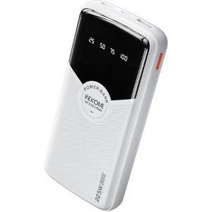 POWER BANK WK 20000MAH 22,5W PDX1 & QC2.0X2 WHITE WP-43
