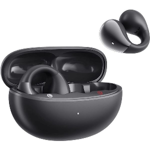 QCY CROSSKY C30 BLACK OPEN EAR TPU EARCLIP BASS ENHANCE ALGO. BT 5.4 DUAL CONNECTION EARBUDS 25H