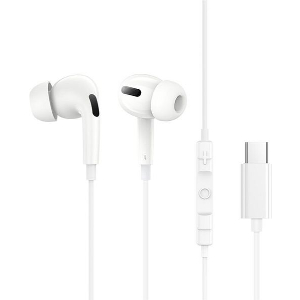 BASEUS HANDSFREE USB TYPE-C CZ18 WHITE