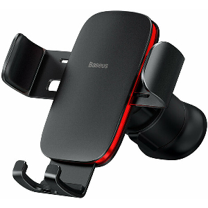 BASEUS METAL AGE II GRAVITATIONAL GRIP ON THE CAR GRID BLACK