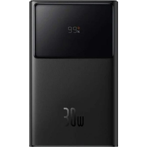 BASEUS STAR-LORD DIGITAL DISPLAY FAST CHARGING POWER BANK 10000MAH 30W CLUSTER BLACK