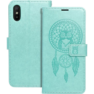 MEZZO BOOK CASE FOR XIAOMI REDMI 9AT / REDMI 9A DREAMCATCHER GREEN