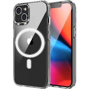 CLEAR MAG COVER (MID) CASE COMPATIBLE WITH MAGSAFE FOR SAMSUNG A56 TRANSPARENT