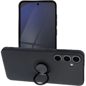 SILICONE RING CASE FOR SAMSUNG S24 FE BLACK