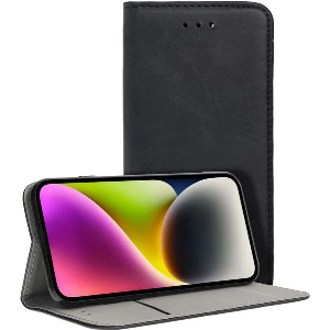 SMART MAGNETO BOOK CASE FOR XIAOMI REDMI NOTE 14 PRO 5G / 14 PRO PLUS 5G BLACK