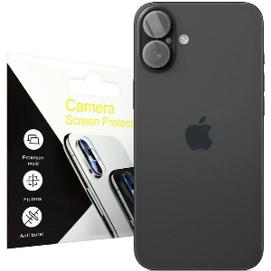 TEMPERED GLASS FOR CAMERA LENS FOR APPLE IPHONE 16 PLUS