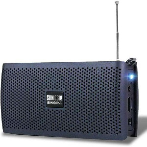 SONICGEAR SONICGO RDO 30X BLUETOOTH PORTABLE FM SPEAKER BLACK SONICGORDO30XBLK